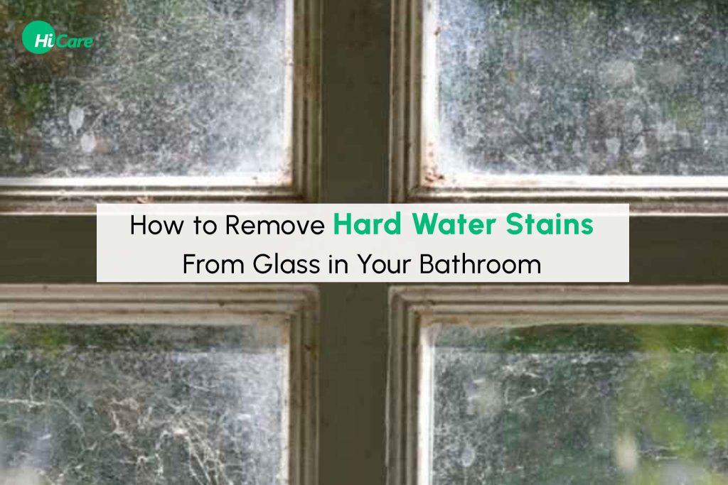 How to Remove Water Stains from Glass Windows