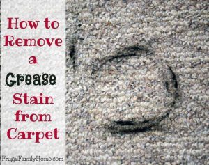 How Do You Remove Grease from Carpet