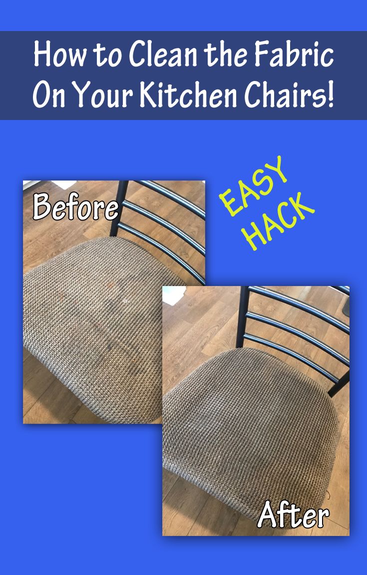 How to Clean Kitchen Chair