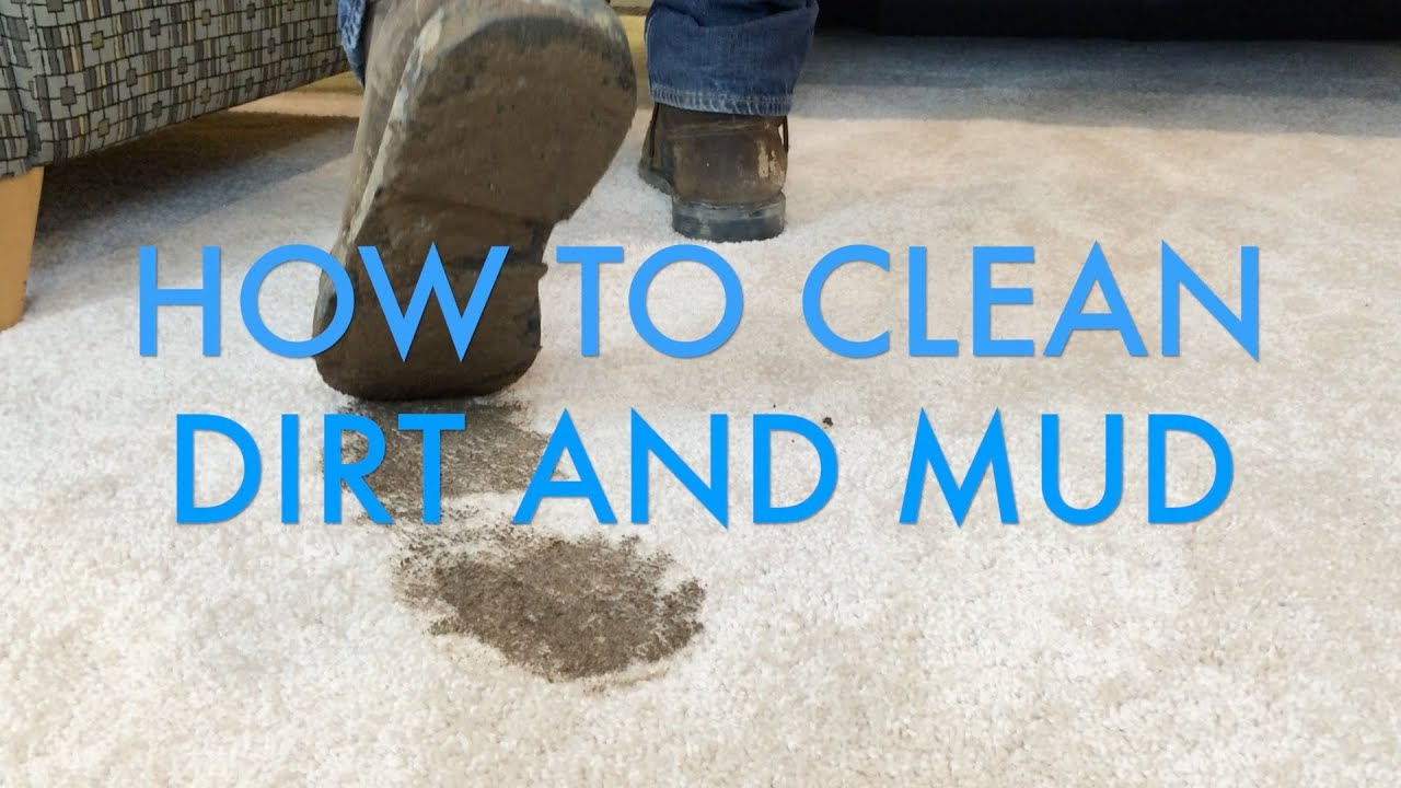 How to Clean Mud Out of Carpet