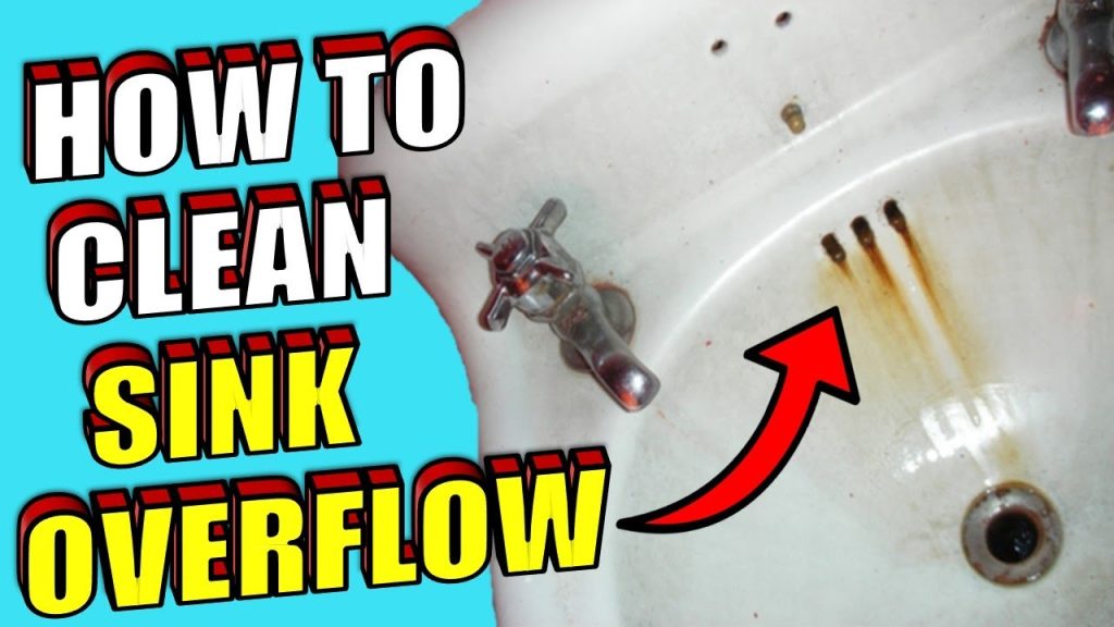 How to Clean Overflow Hole in Sink