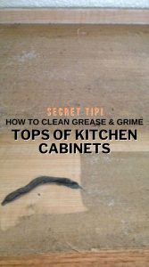 How to Clean the Top of Kitchen Cabinets