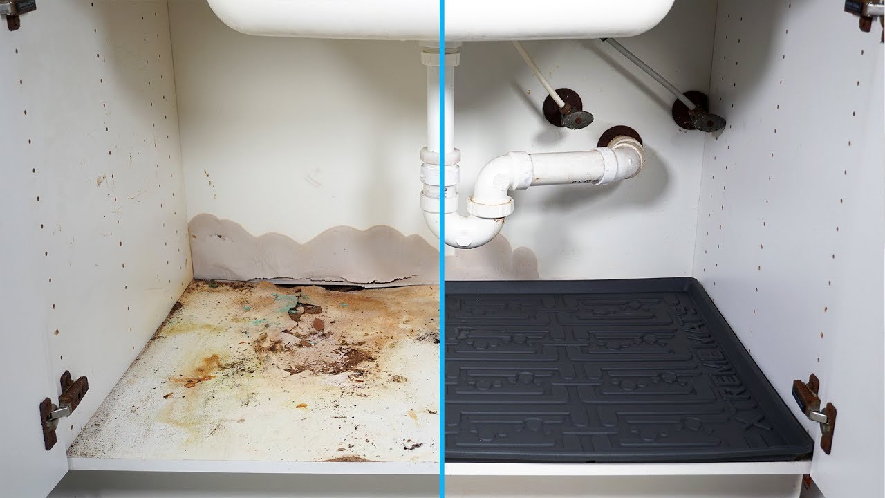 How to Fix under Sink Cabinet Water Damage