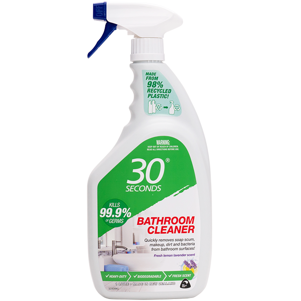 Can You Use 30 Second Cleaner on a Bathroom