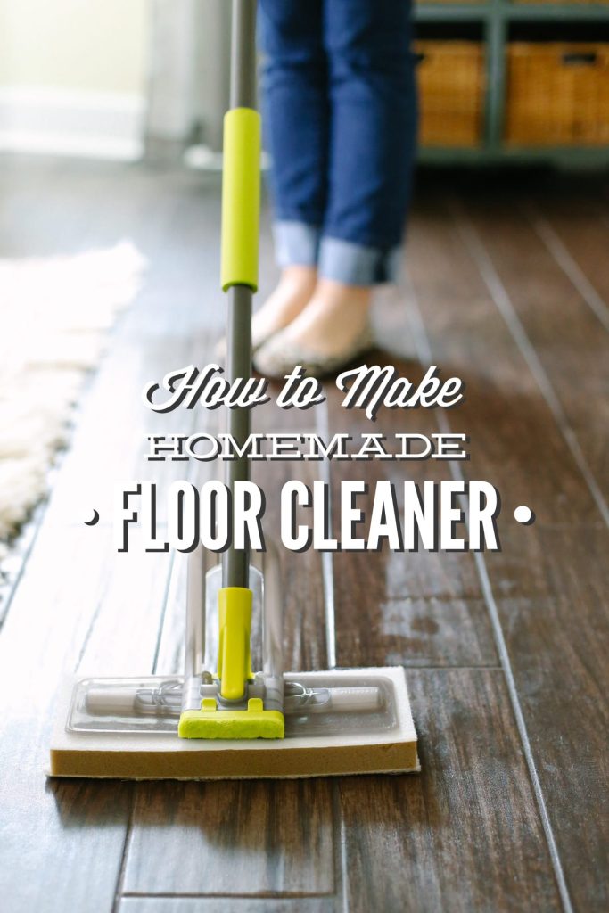 do it yourself wood floor cleaner