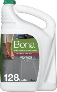 does bona floor cleaner leave a residue