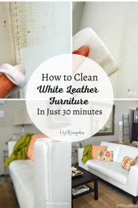 What Cleans White Leather Furniture