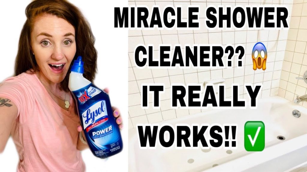 Can I Use Toilet Bowl Cleaner to Clean My Shower