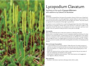 Is Lycopodium Powder Toxic